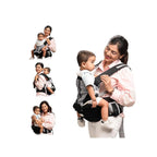 6-in-1  baby carrier with hip seat