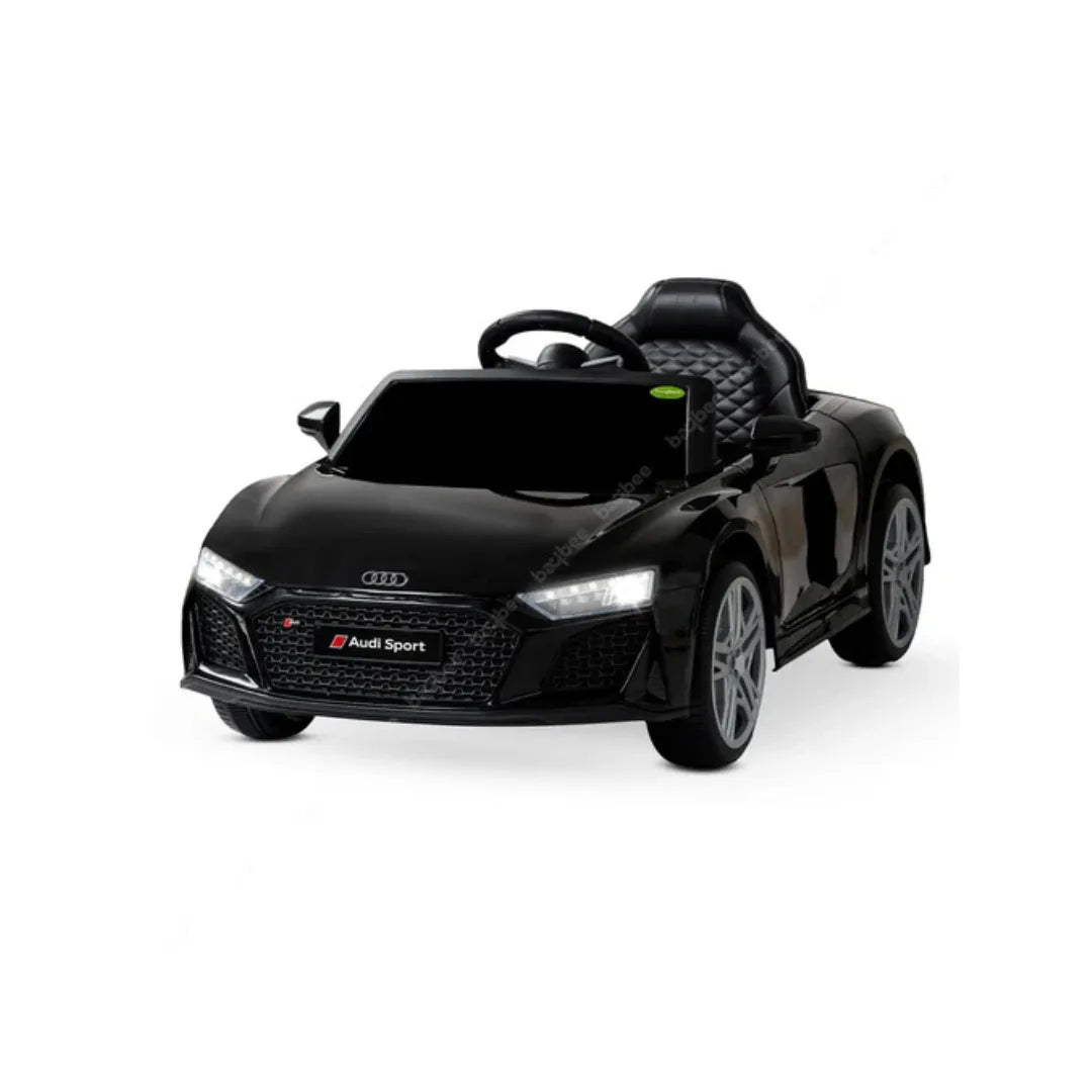 Black Audi R8 kids ride-on car