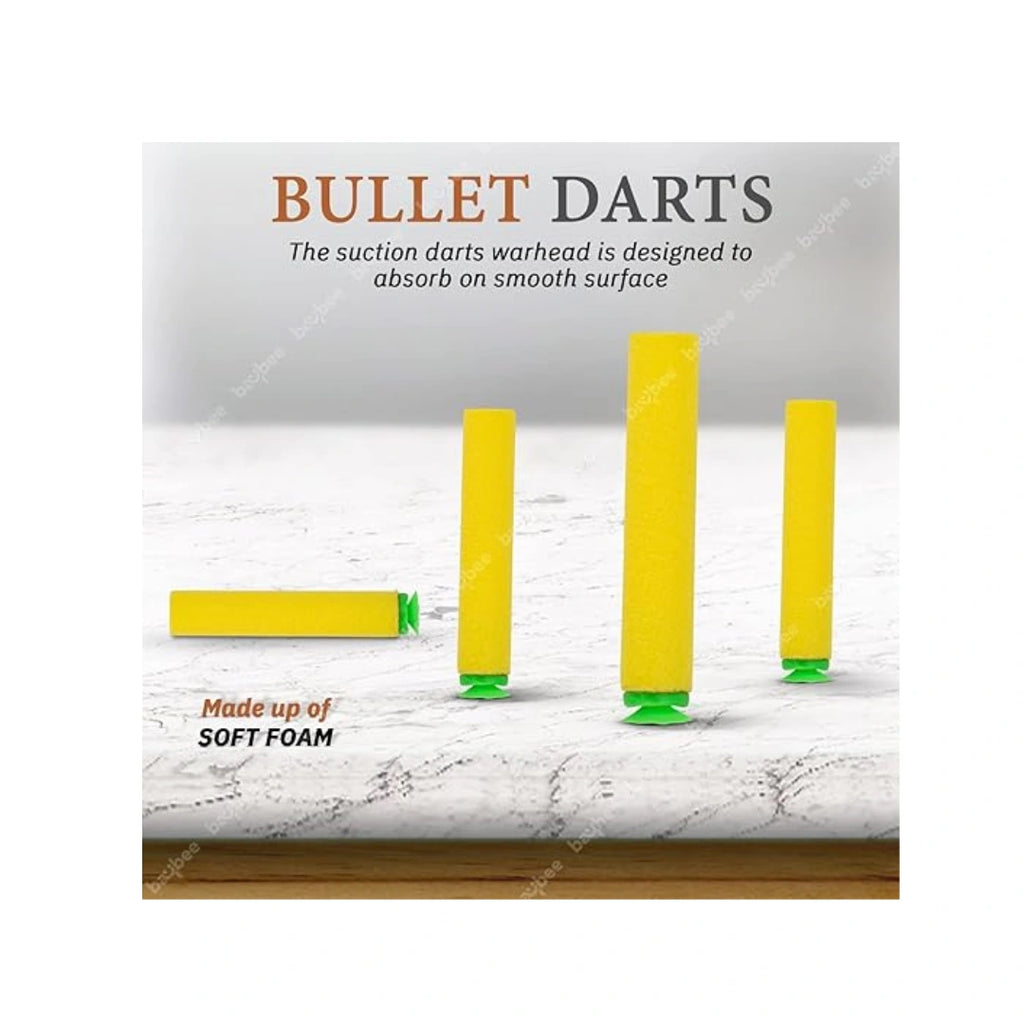 Foam dart blaster toy with darts