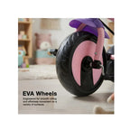 Kids tricycle with baskets and belt