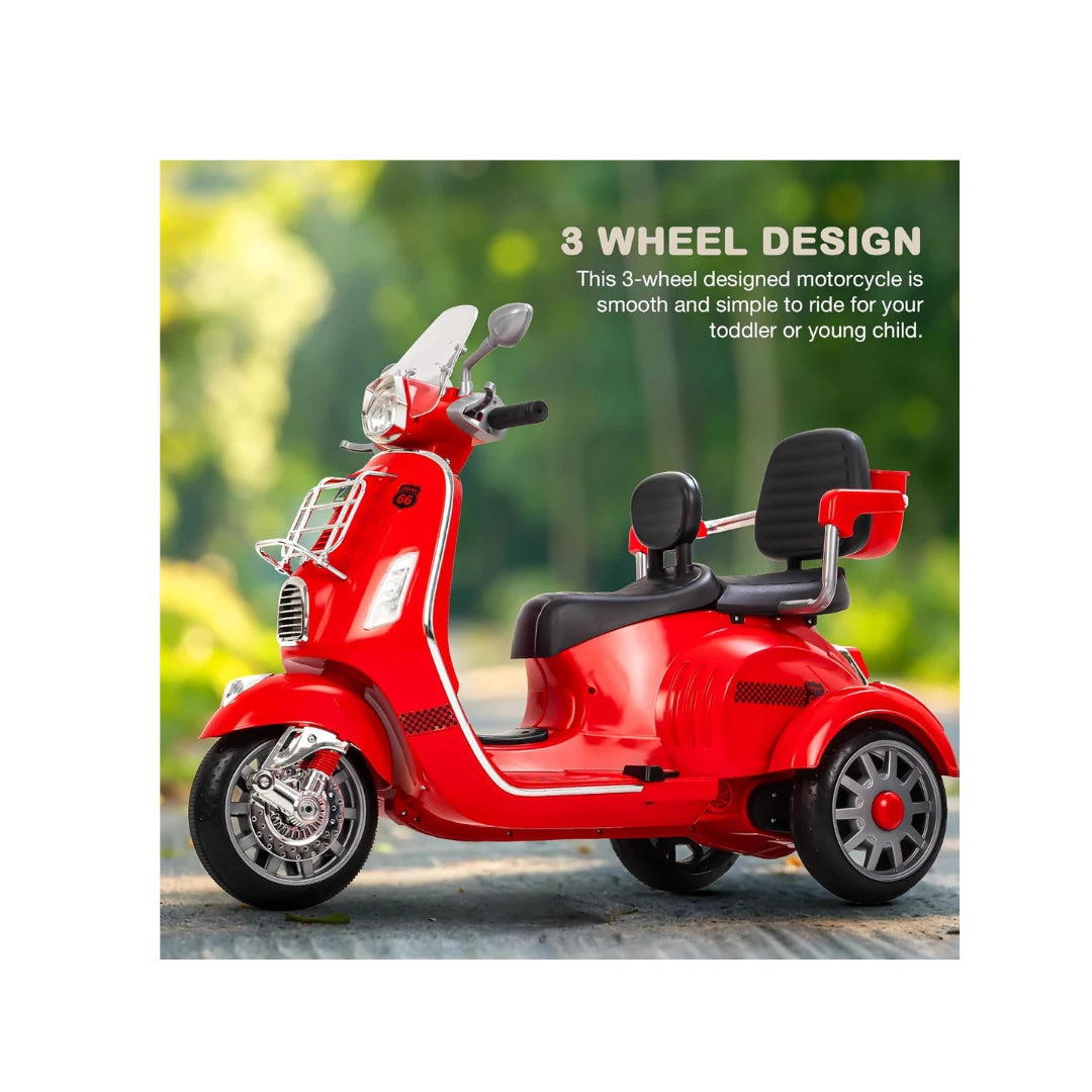 Kids battery operated scooter bike 