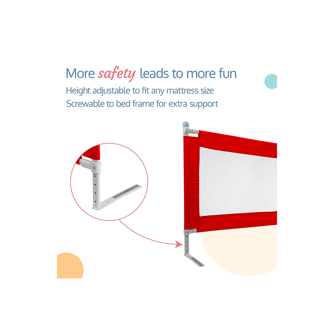 LuvLap Other Gears LuvLap Comfy Baby Bed Rail Guard for Baby