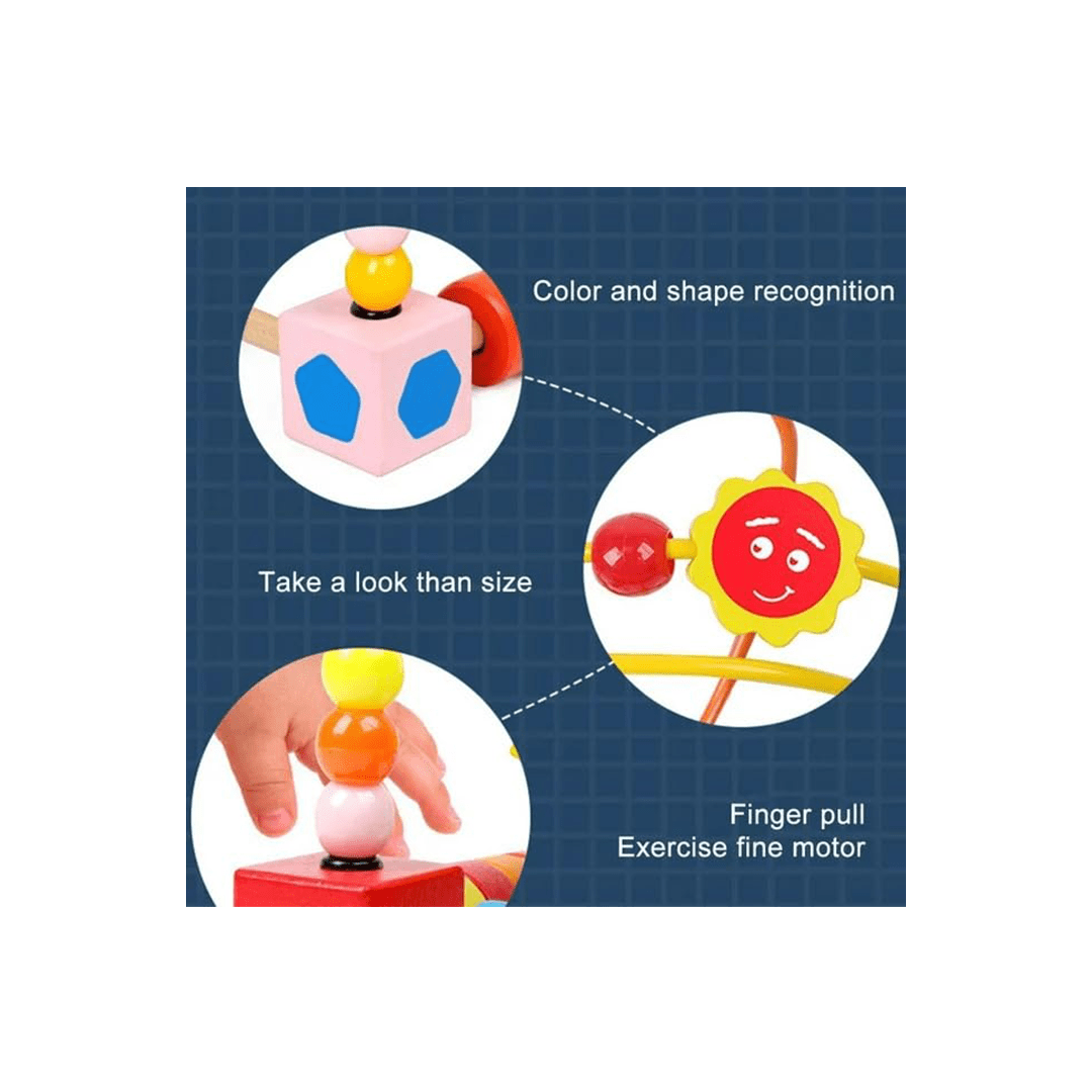 The Clever Clogs Toys The Clever Clogs Bead Maze (12 Months+)