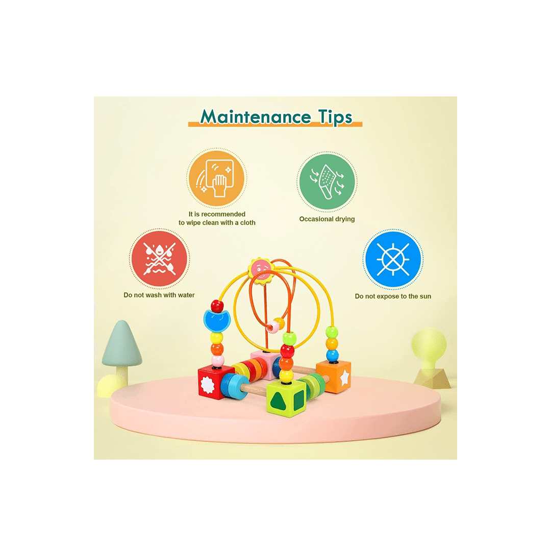 The Clever Clogs Toys The Clever Clogs Bead Maze (12 Months+)