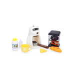 Bear-themed coffee machine set