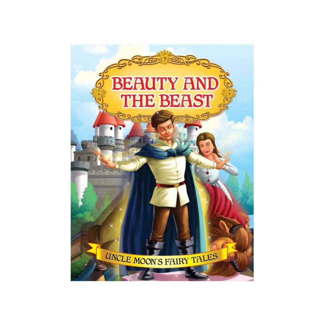 Beauty learns kindness from the Beast.