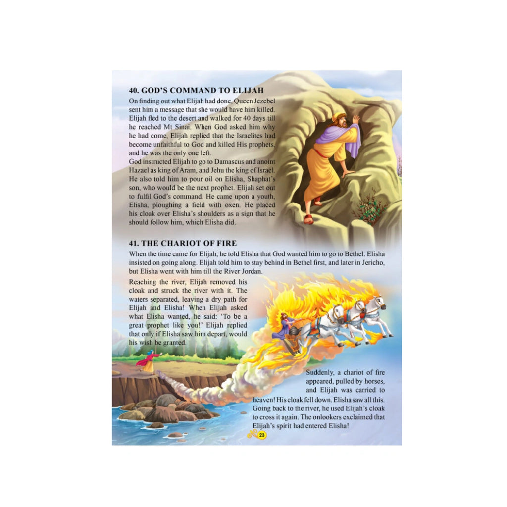 Kids’ Bible storybook with simple stories and illustrations.