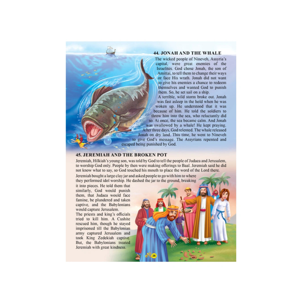 Kids’ Bible storybook with simple stories and illustrations.