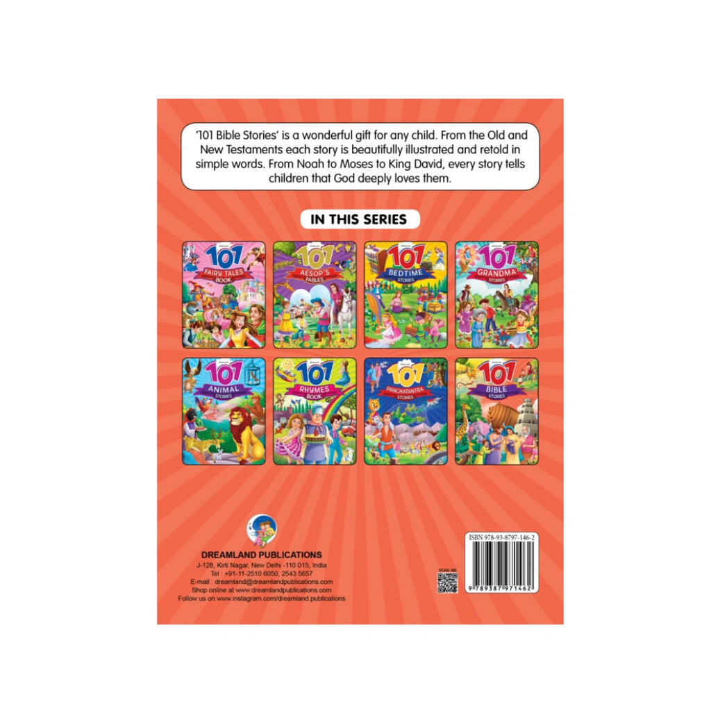 Kids’ Bible storybook with simple stories and illustrations.