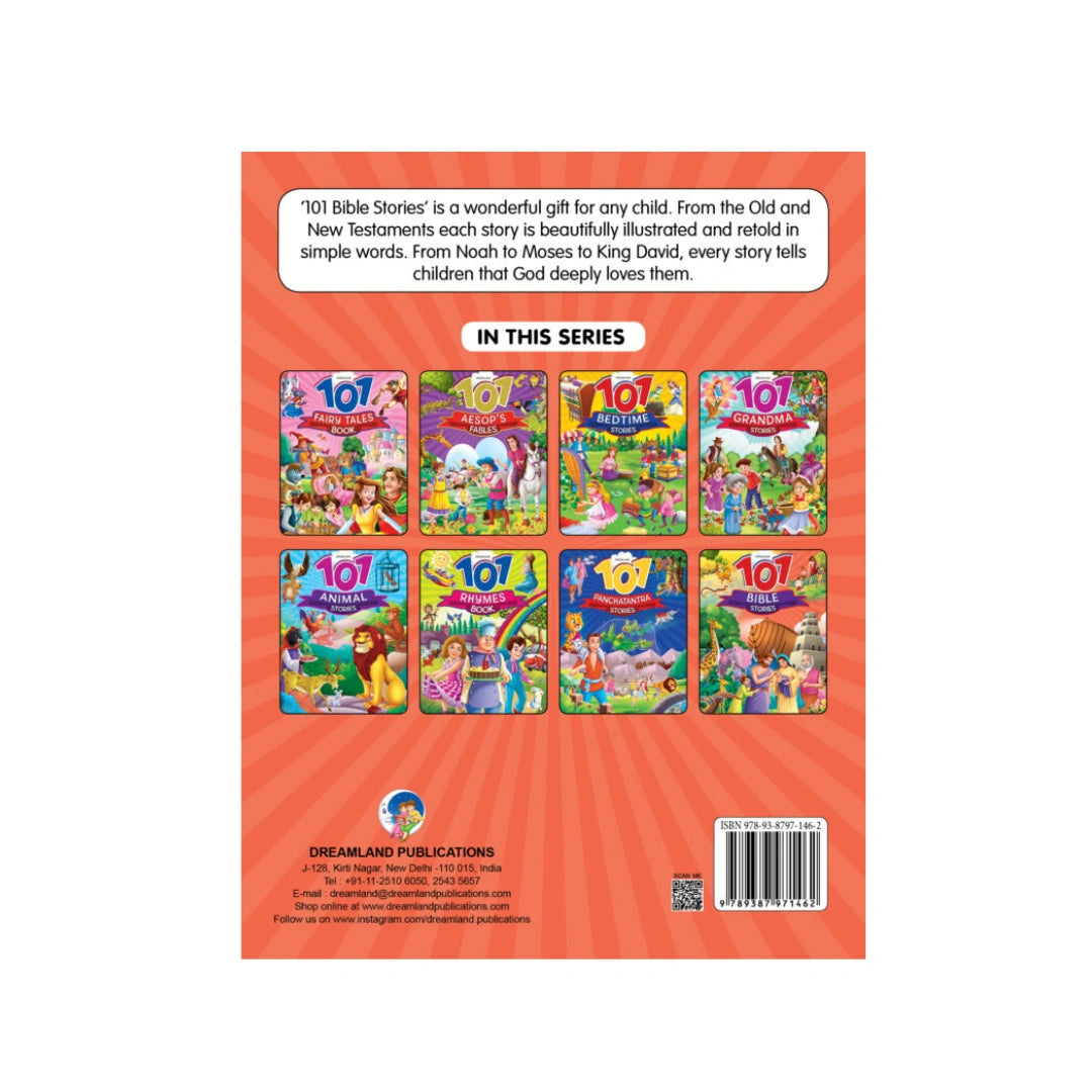 Kids’ Bible storybook with simple stories and illustrations.