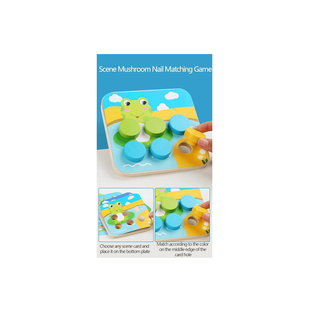 The Clever Clogs Toys The Clever Clogs Big Peg Mosaic (3 Years+)