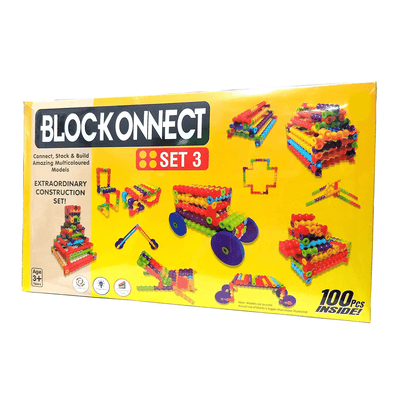 Baan Toys Toys Baan Toys Educational Colorful Block Connect Building Blocks For Kids (3 Years+)