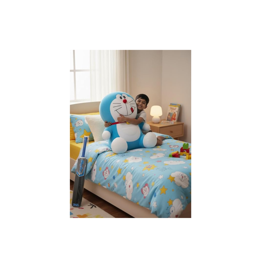 Blue Doraemon Teddy Bear Plush Stuffed Cartoon Toy for Baby Boys, Girls, Birthday for Kids