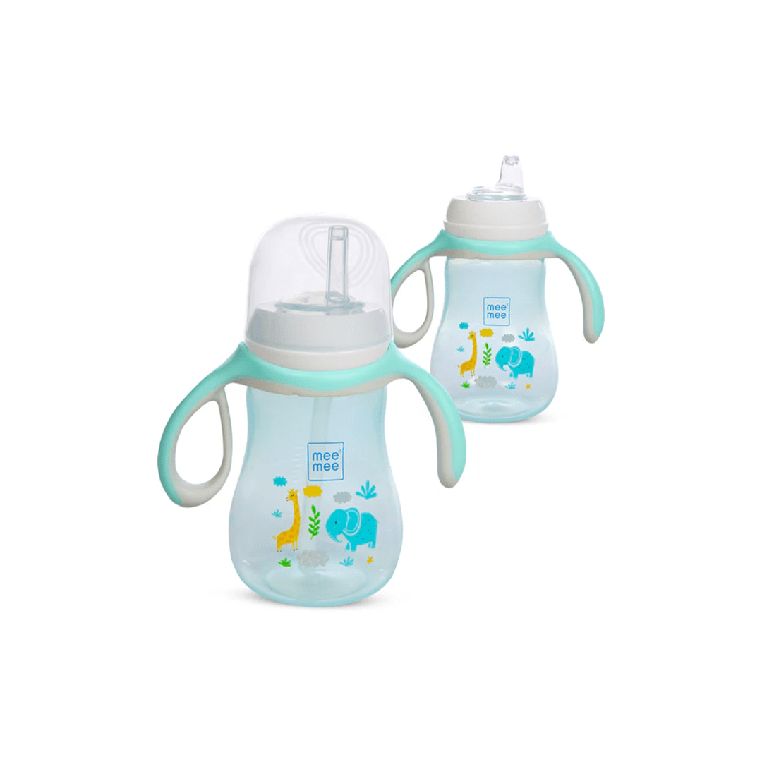 Mee Mee Feeding Products Mee Mee 2 in 1 Spout & Straw Sipper Cup (3 Months+)
