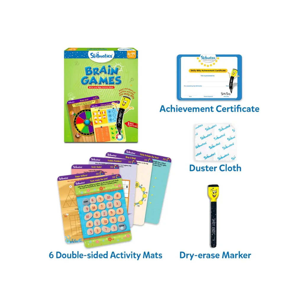 Reusable Educational Learning & Brain Training Activity Set