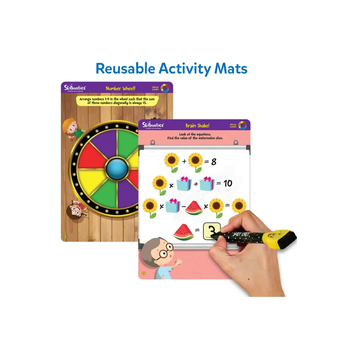 Reusable Educational Learning & Brain Training Activity Set