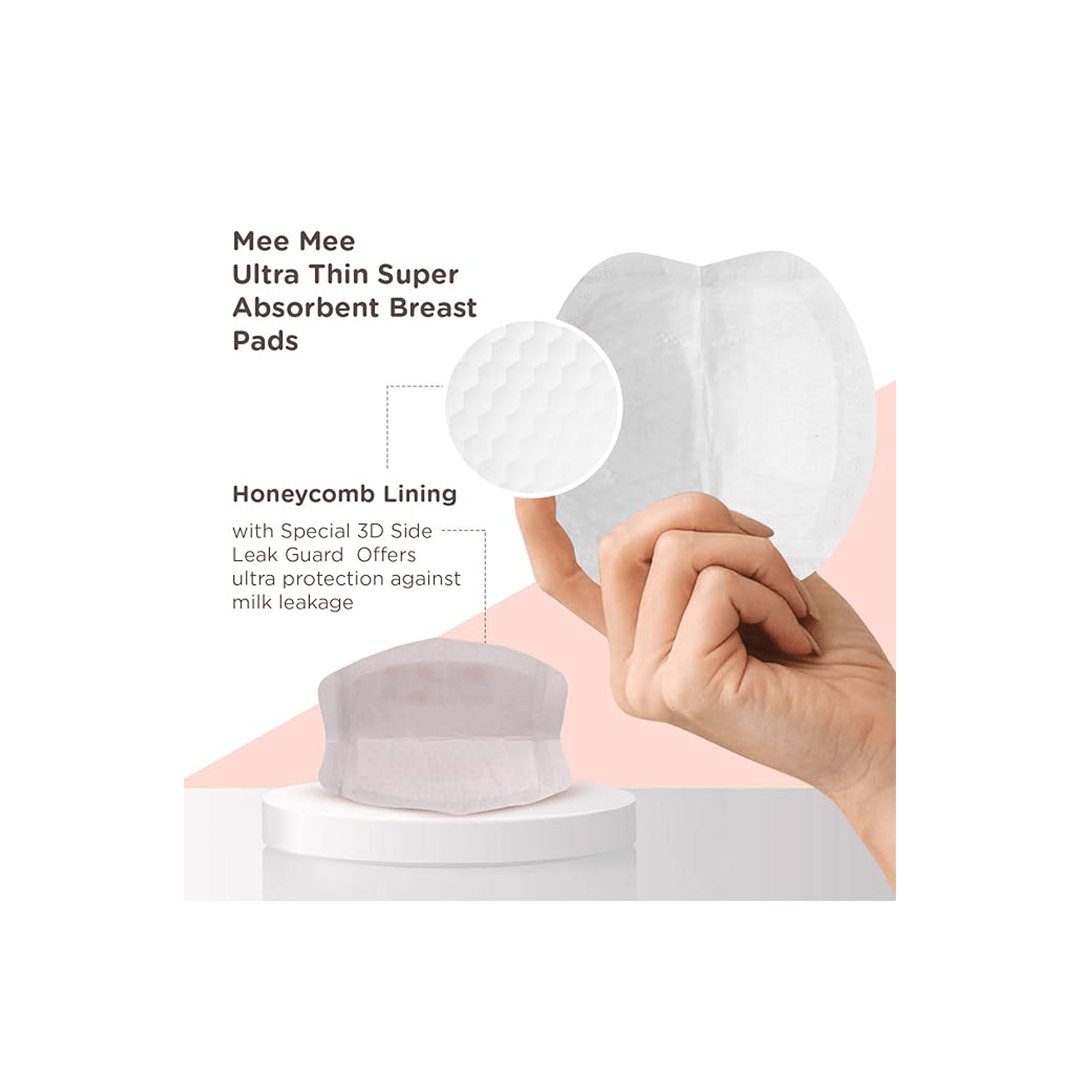 Mee Mee Maternity Products Mee Mee Ultra Thin Super Absorbent Disposable Maternity Nursing Breast Pads 24 Pcs
