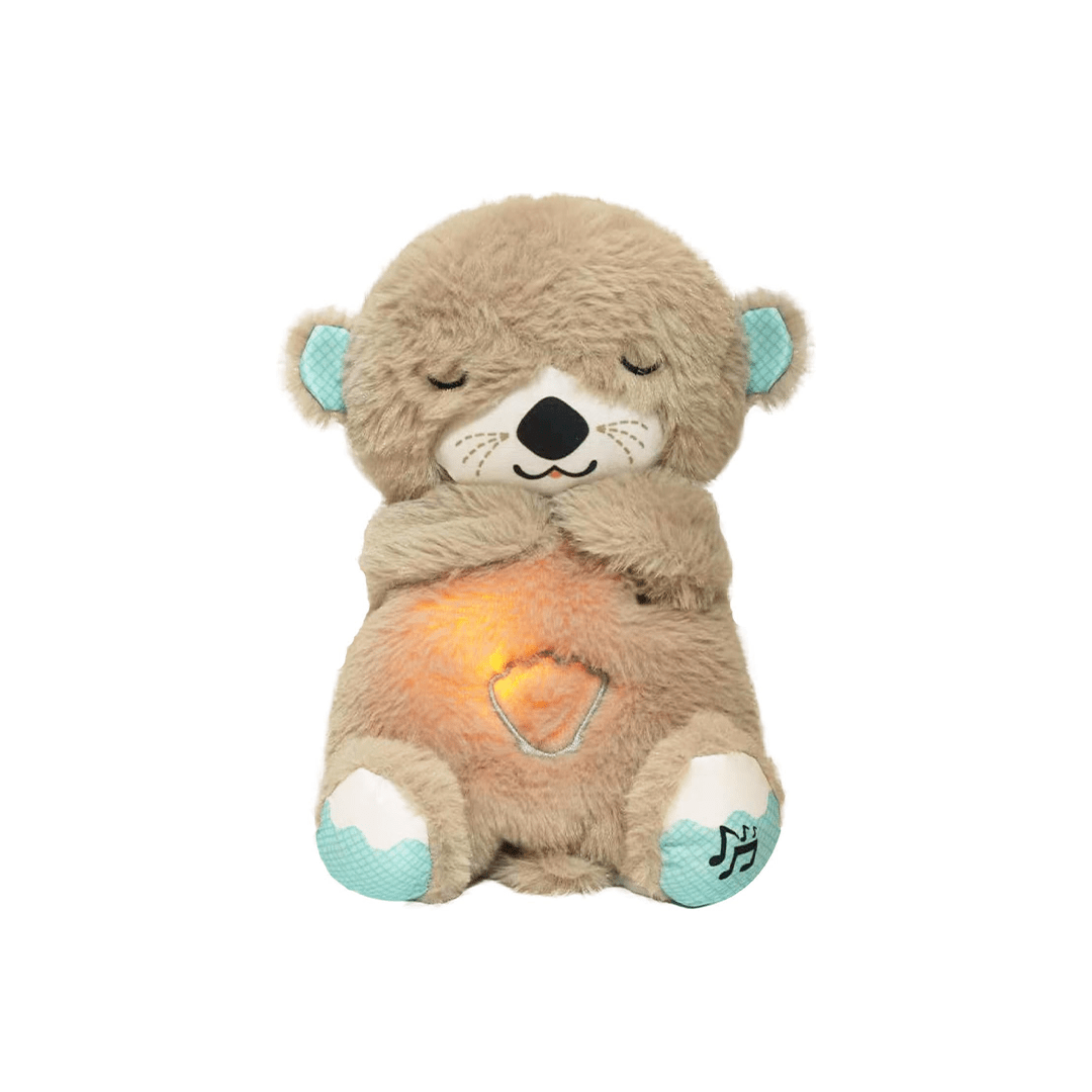 Baan Toys Toys Baan Toys Portable Plush Baby Toy with Music, Sounds, Lights and Breathing Motion, Breathing Teddy Toy with Lights For Kids (2 Years+)