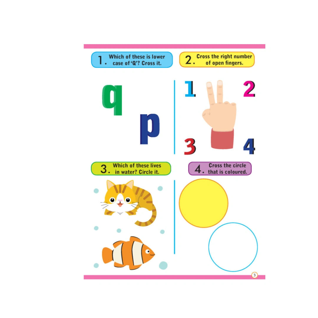 Kids Educational Activity Book