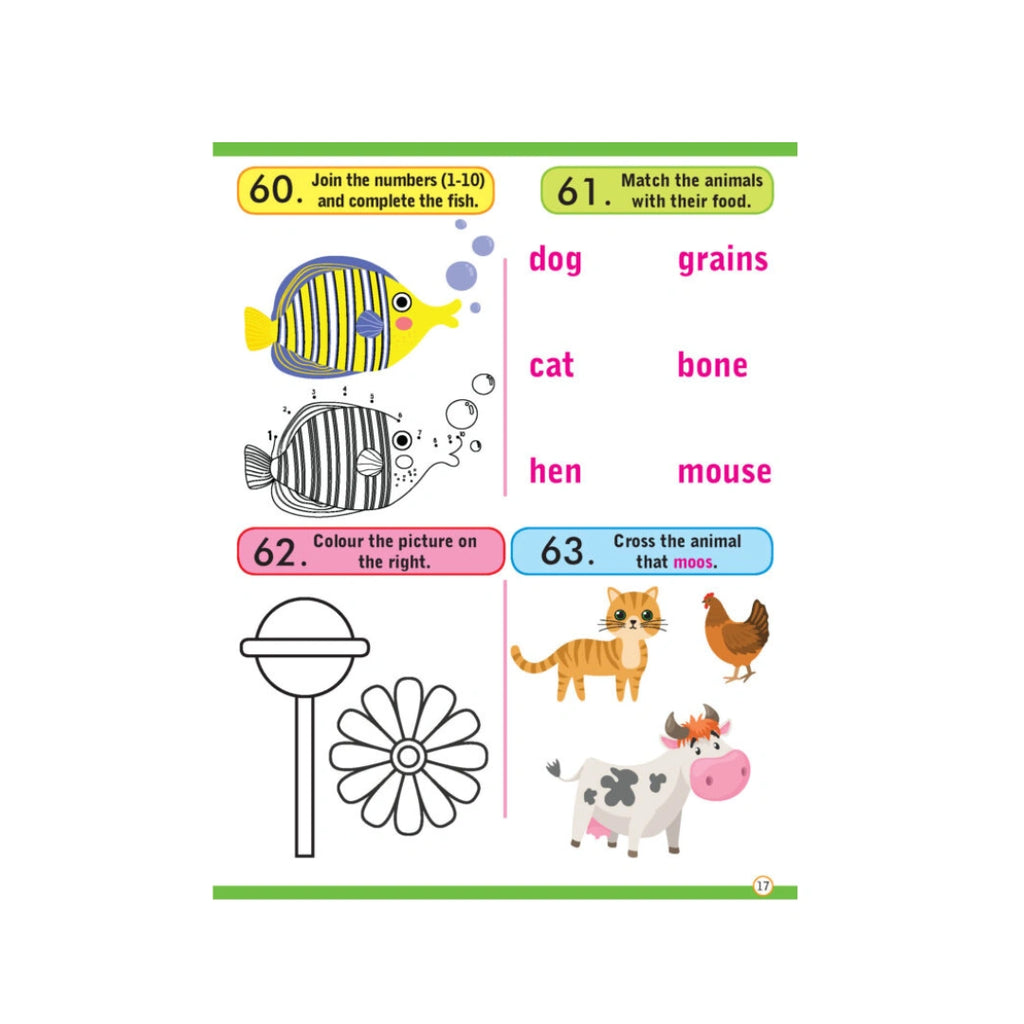 Kids Educational Activity Book