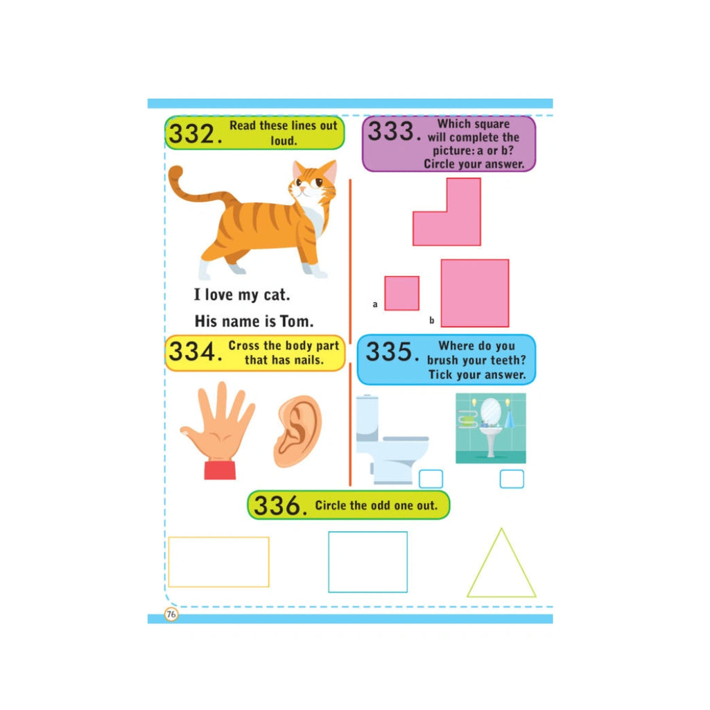 Kids Educational Activity Book
