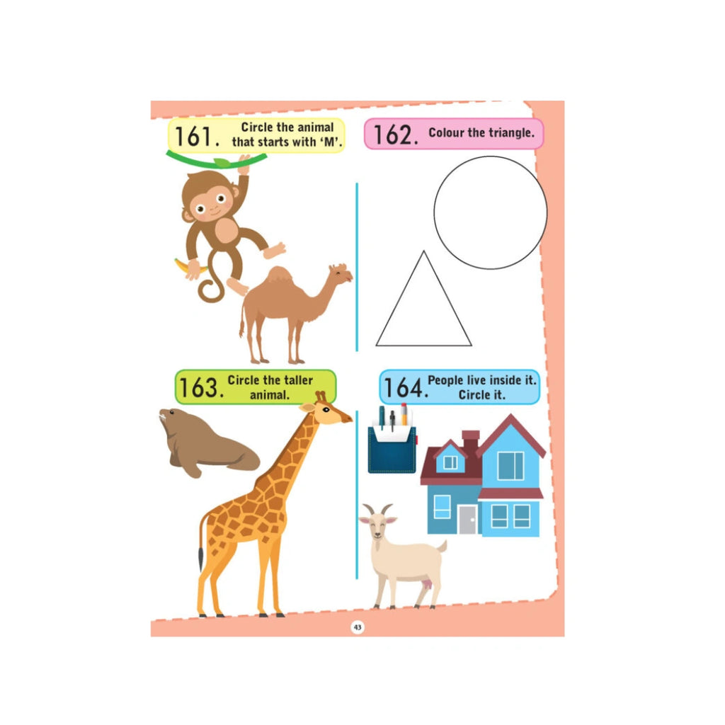 Fun Puzzle & Learning Workbook