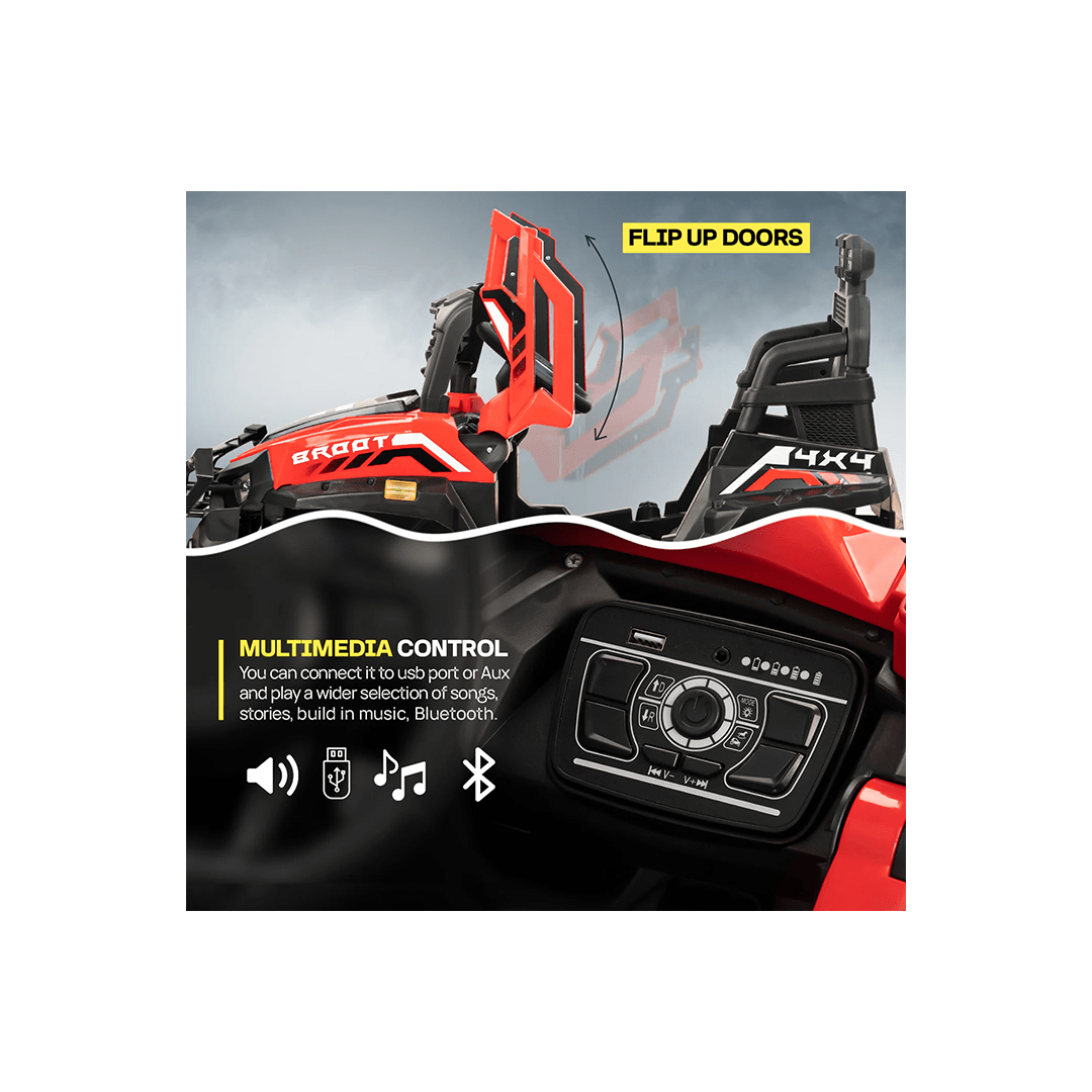 Baybee Ride-ons Baybee Broot Kids Battery Operated Jeep for Kids (1 Years+)