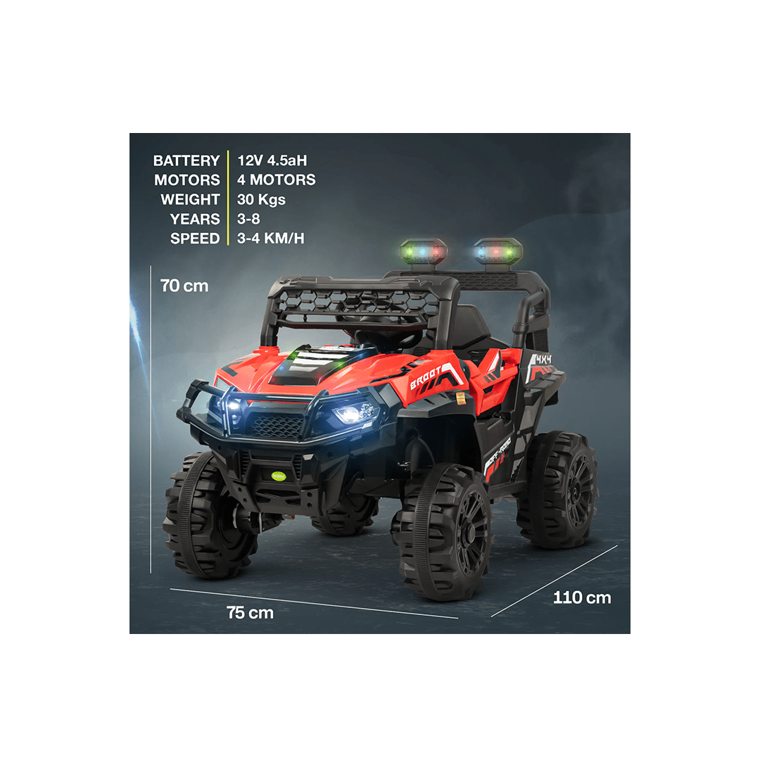 Baybee Ride-ons Baybee Broot Kids Battery Operated Jeep for Kids (1 Years+)