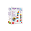 Funskool Toys Funskool Giggles - Build N Tilt Number Cubes, Multicolour Cubes, Cubes with Numbers, Stack and Nest, 12 Months and above, 2 Modes of Stacking Straight stack and Slant Stack