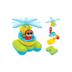 Build N Play Helicopter,DIY Activity Toy with Pull Back,Improves Logical Thinking,MulticolorPreschool Toys (12 Months+)