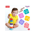 Build N Tilt Number Cubes,Multicolour,Stack and Nest,2 Modes of Stacking Straight and Slant for Babies & Kids (12 Months+)