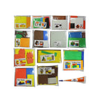 3D world houses foam model kit