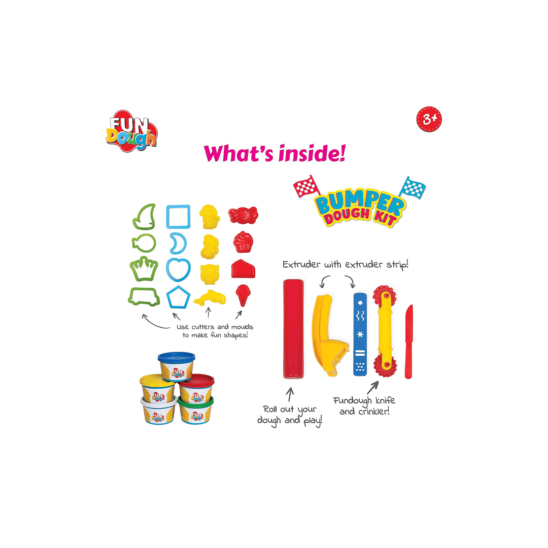 Funskool Craft Kit Funskool Fun Dough Bumper Dough Kit (3 Years+)