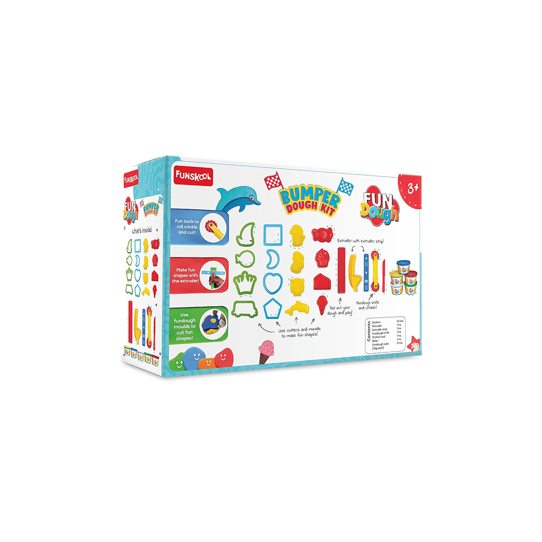 Funskool Craft Kit Funskool Fun Dough Bumper Dough Kit (3 Years+)