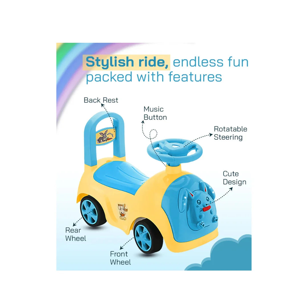 Rabbit Character  Push Car