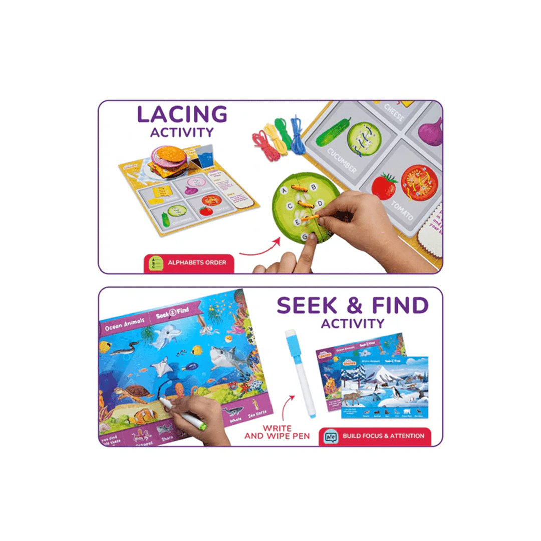 Smartivity Toys Smartivity Smart Busy Box  | DIY Activity Kit( 3 Years+ )