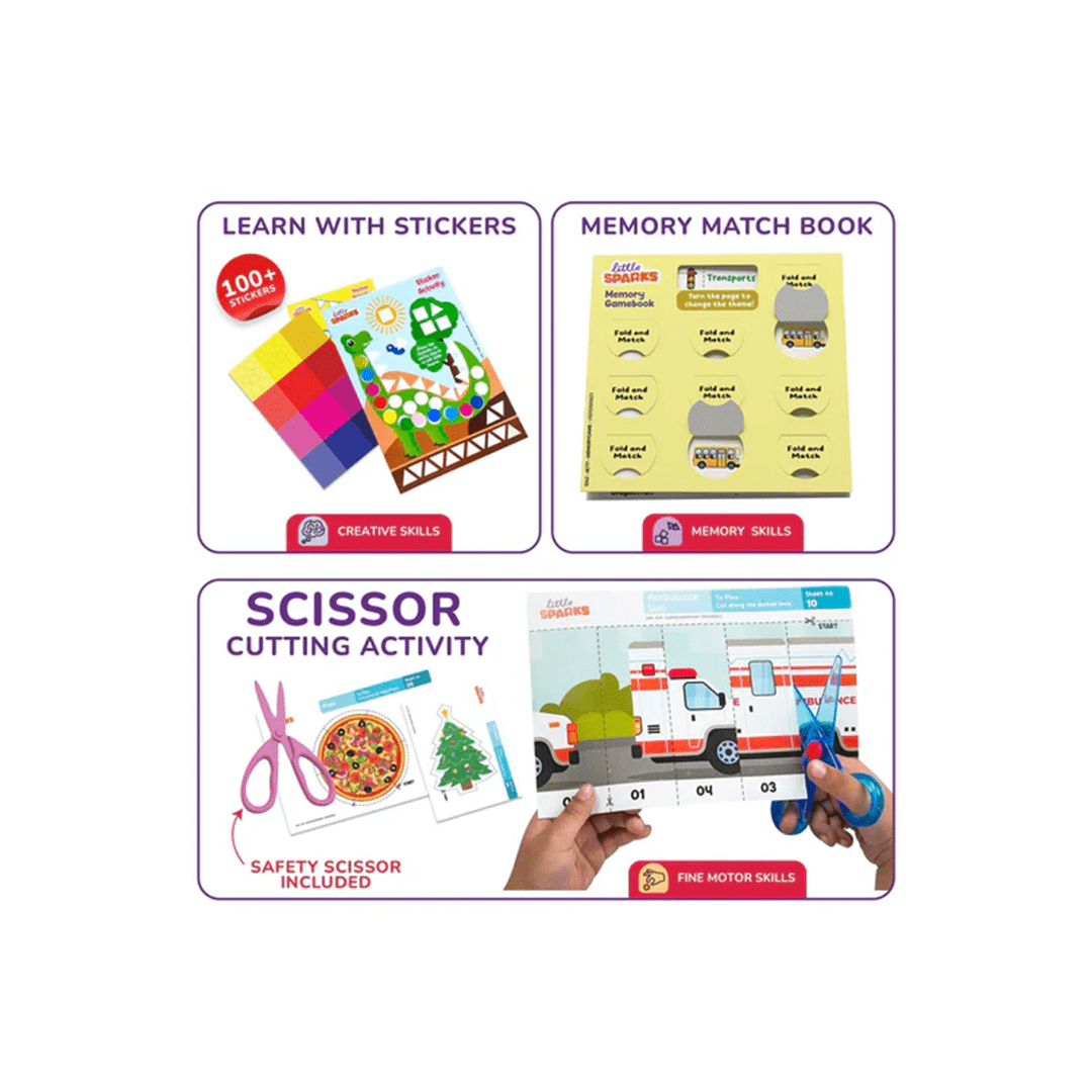 Smartivity Toys Smartivity Smart Busy Box  | DIY Activity Kit( 3 Years+ )