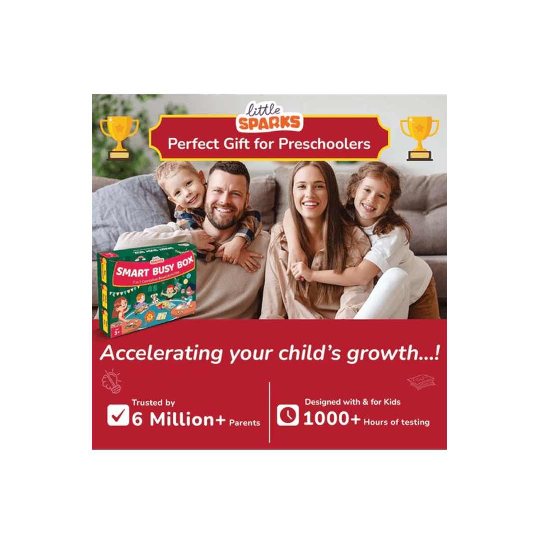 Smartivity Toys Smartivity Smart Busy Box  | DIY Activity Kit( 3 Years+ )