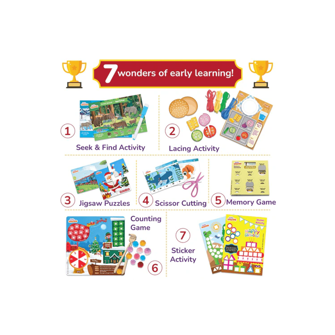 Smartivity Toys Smartivity Smart Busy Box  | DIY Activity Kit( 3 Years+ )