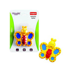 Colourful butterfly baby rattle toy
