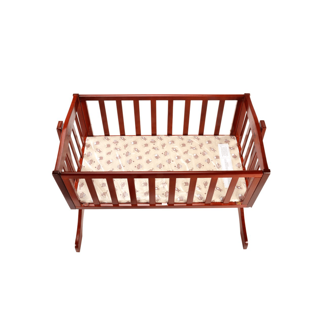LuvLap Room Decors Luvlap C-10 Baby Wooden Cot Cum Rocker , Baby Cradle For New Born (0-12 Months)