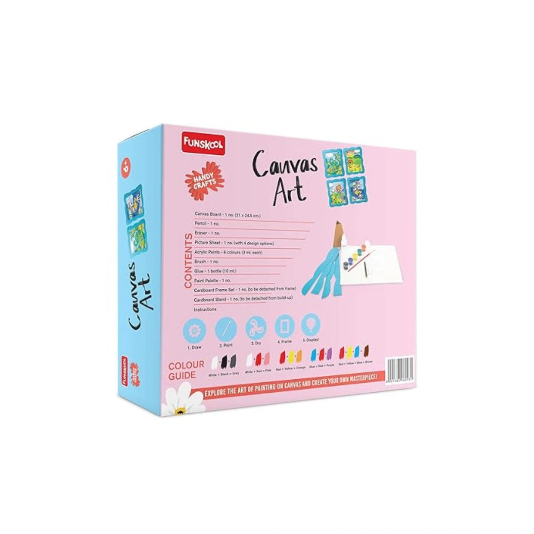 Canvas painting kit for kids