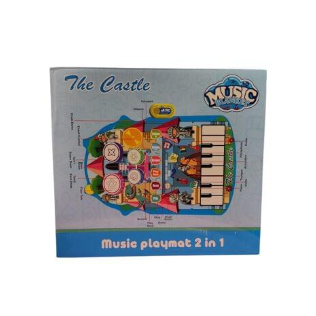 Cartoon Children's Animal Jazz Drum Set Educational Multifunctional Music Carpet Piano Music Mat
