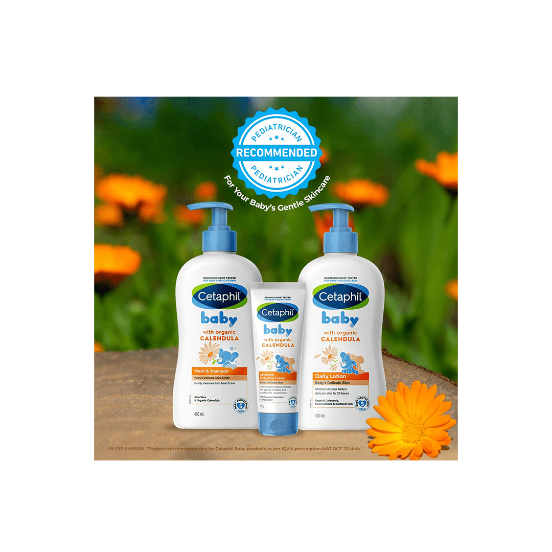 Cetaphil Baby Care Cetaphil Baby Advance Protection Cream Gentle & Soft with Organic Calendula 85gm