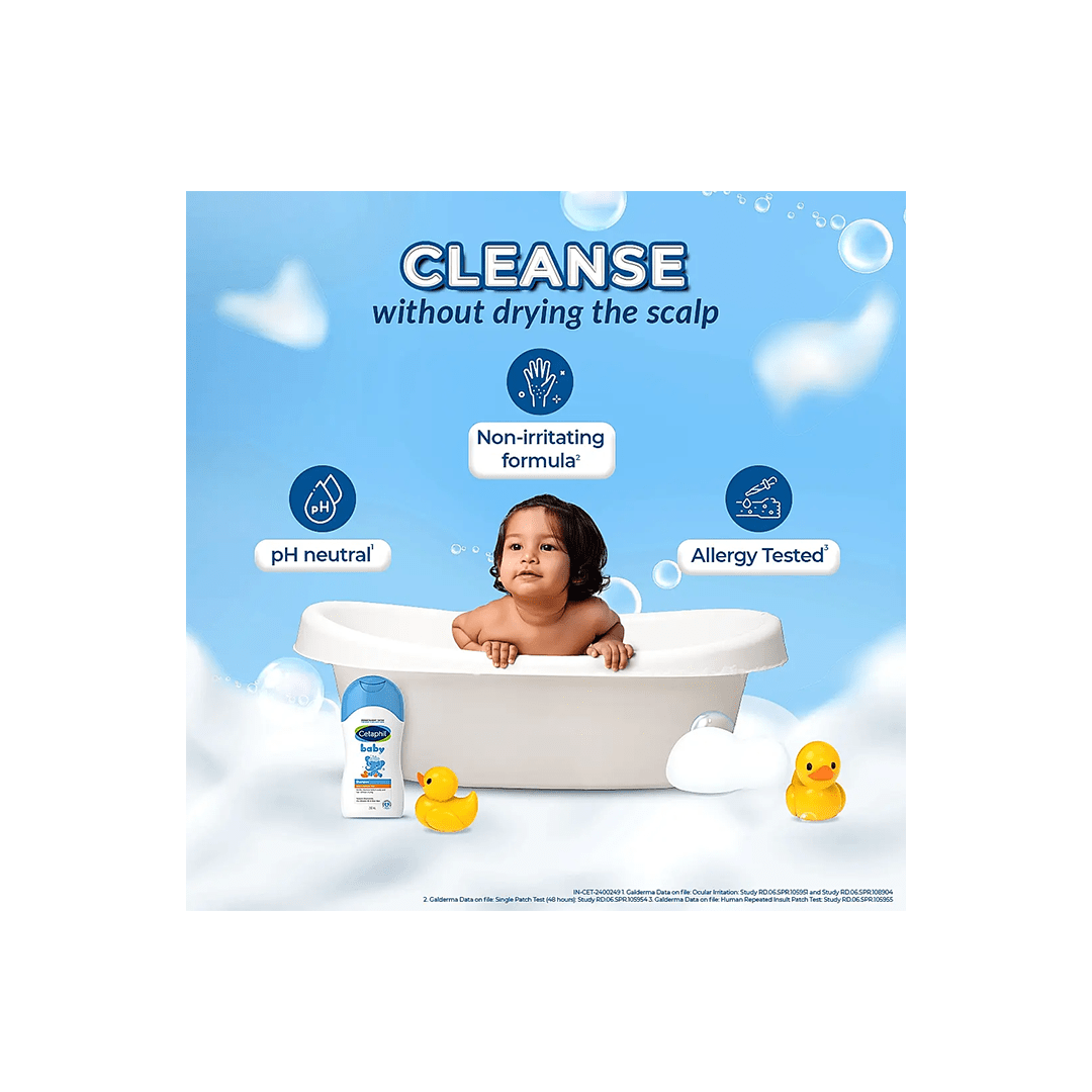 Cetaphil Baby Care Cetaphil Baby Shampoo For Kids and Babies 200ml