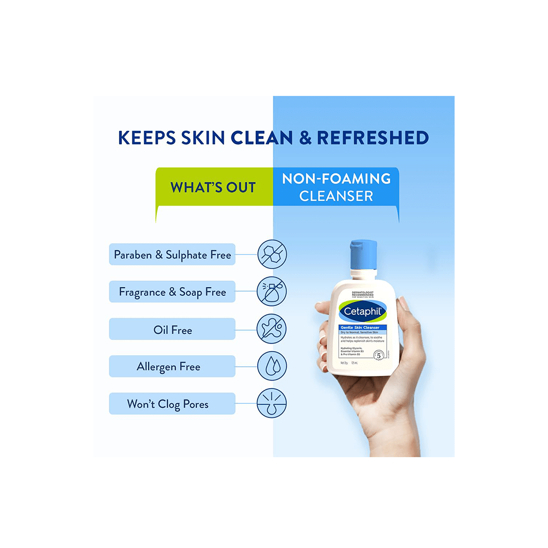 Cetaphil Personal Care Cetaphil Gentle Skin Cleanser Hydrating Face Wash for Dry to Normal Skin