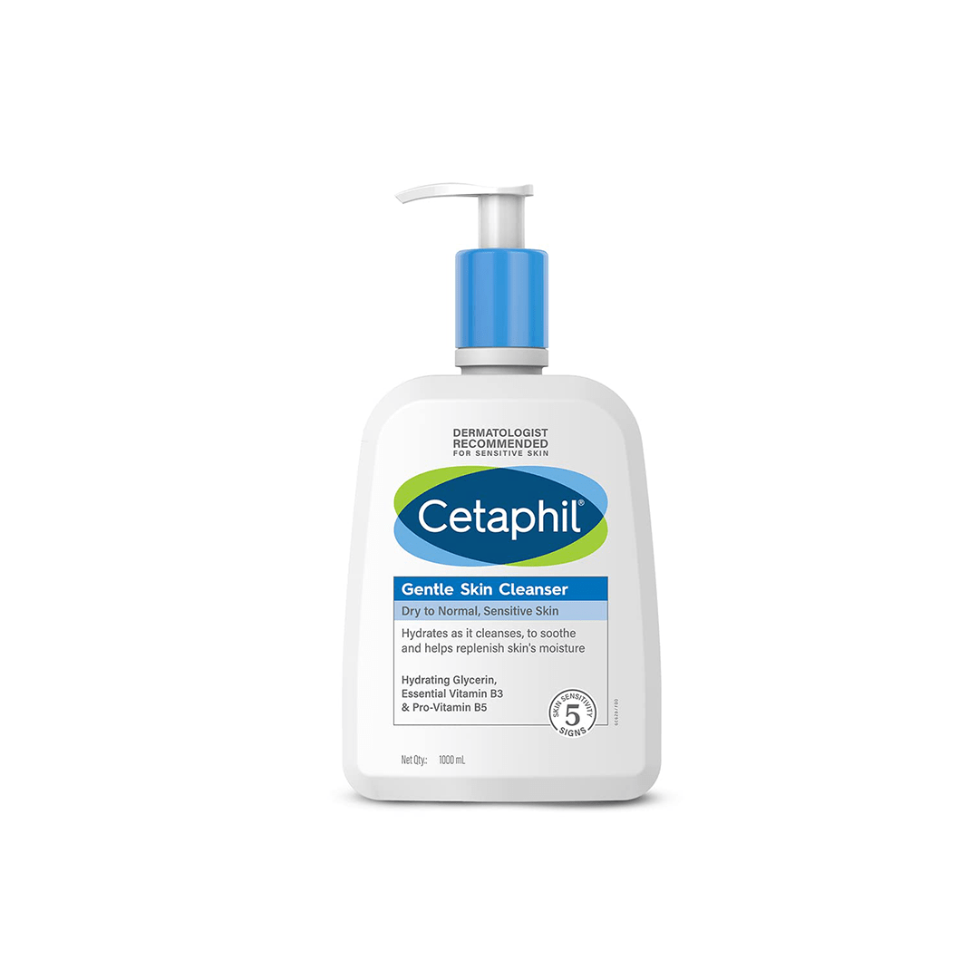 Cetaphil Personal Care 1L Cetaphil Gentle Skin Cleanser Hydrating Face Wash for Dry to Normal Skin