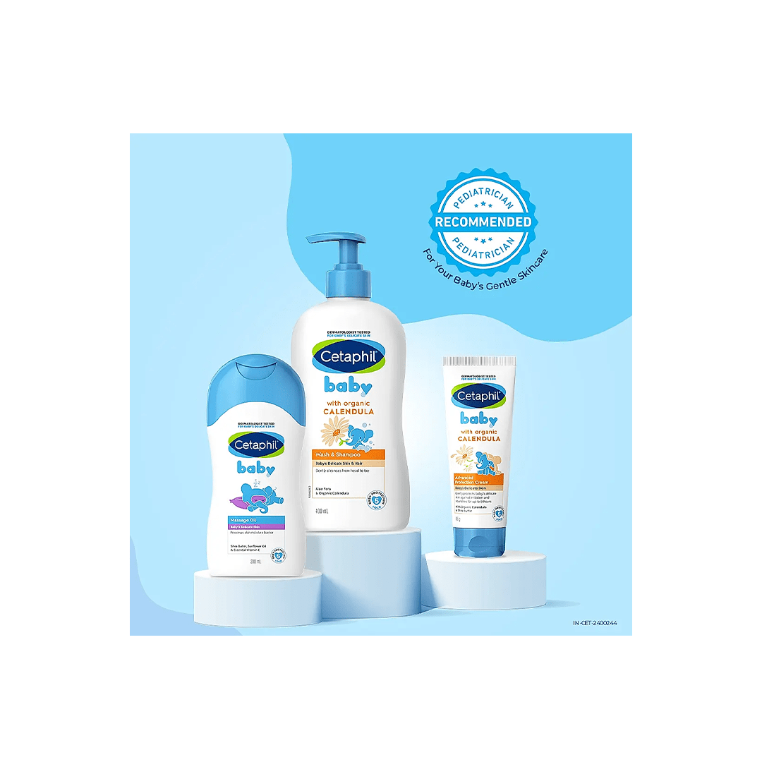 Cetaphil Baby Care Cetaphil Baby Massage Oil For Kids and Babies 200ml