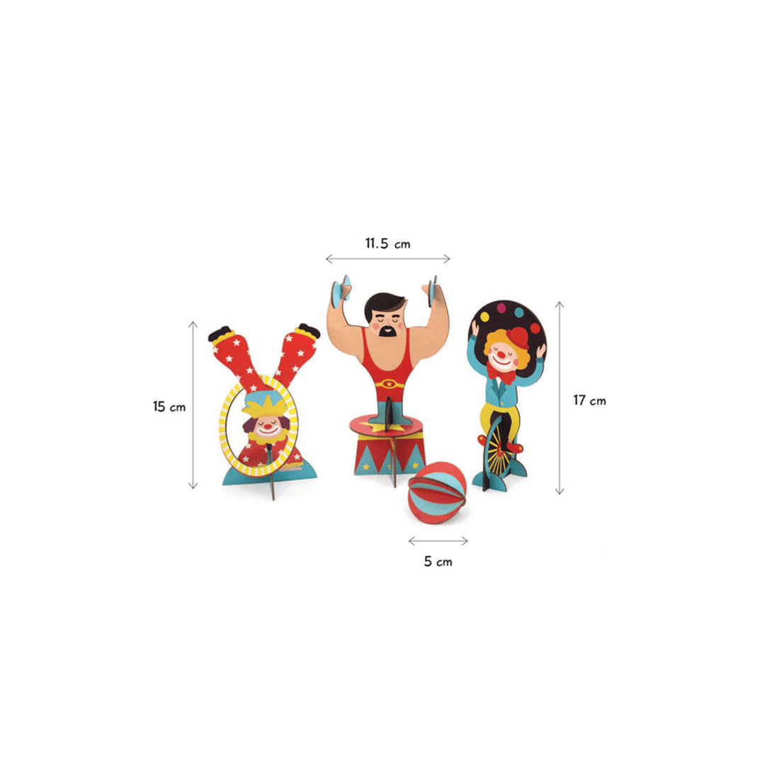 Shumee Toys Shumee DIY Circus 3D Activity Box - 6 Years+