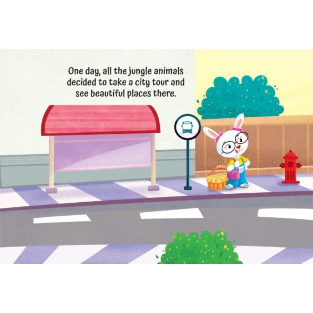 Toddler Bus Activity Book